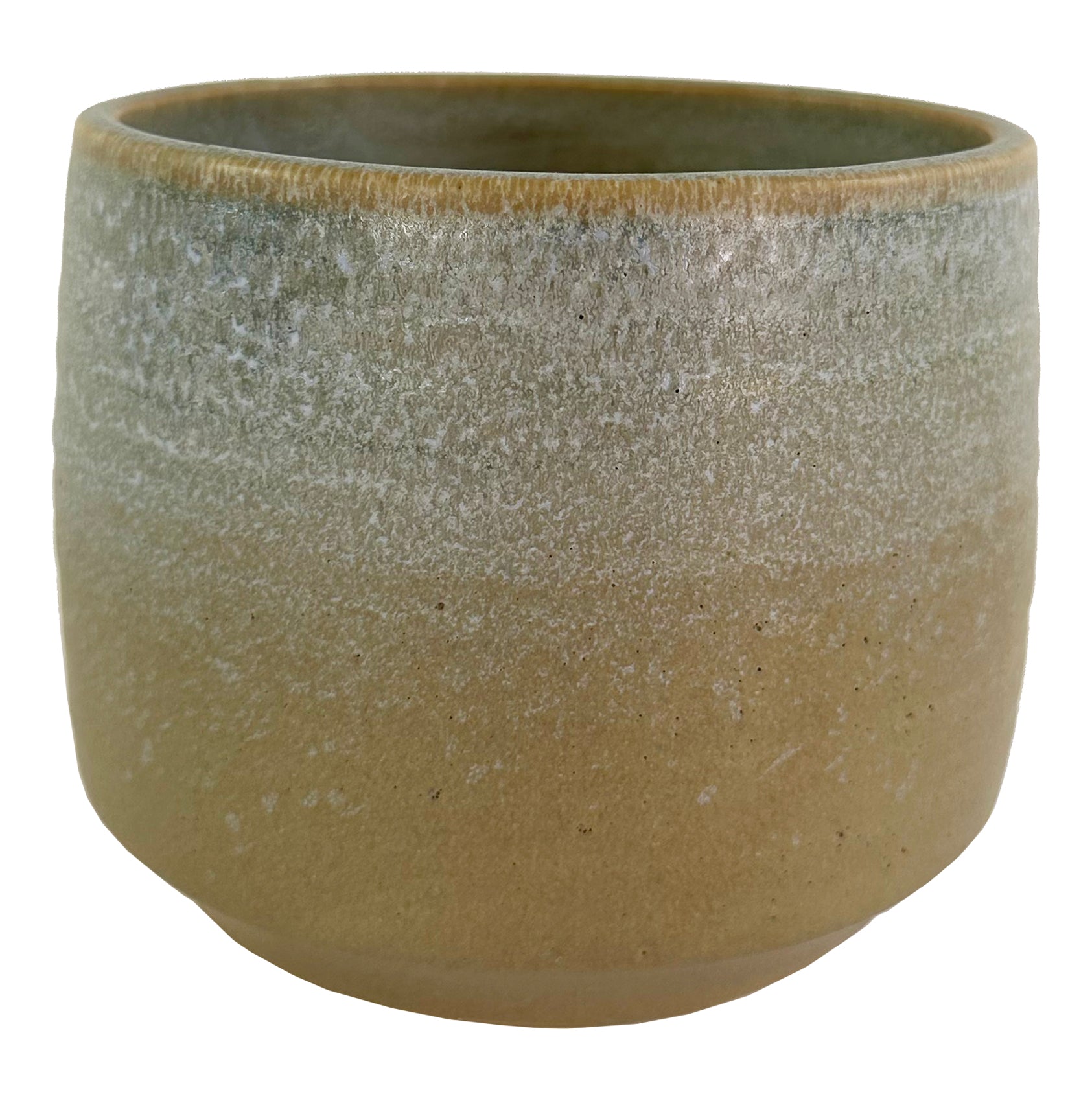 ceramic vase with glazed finish