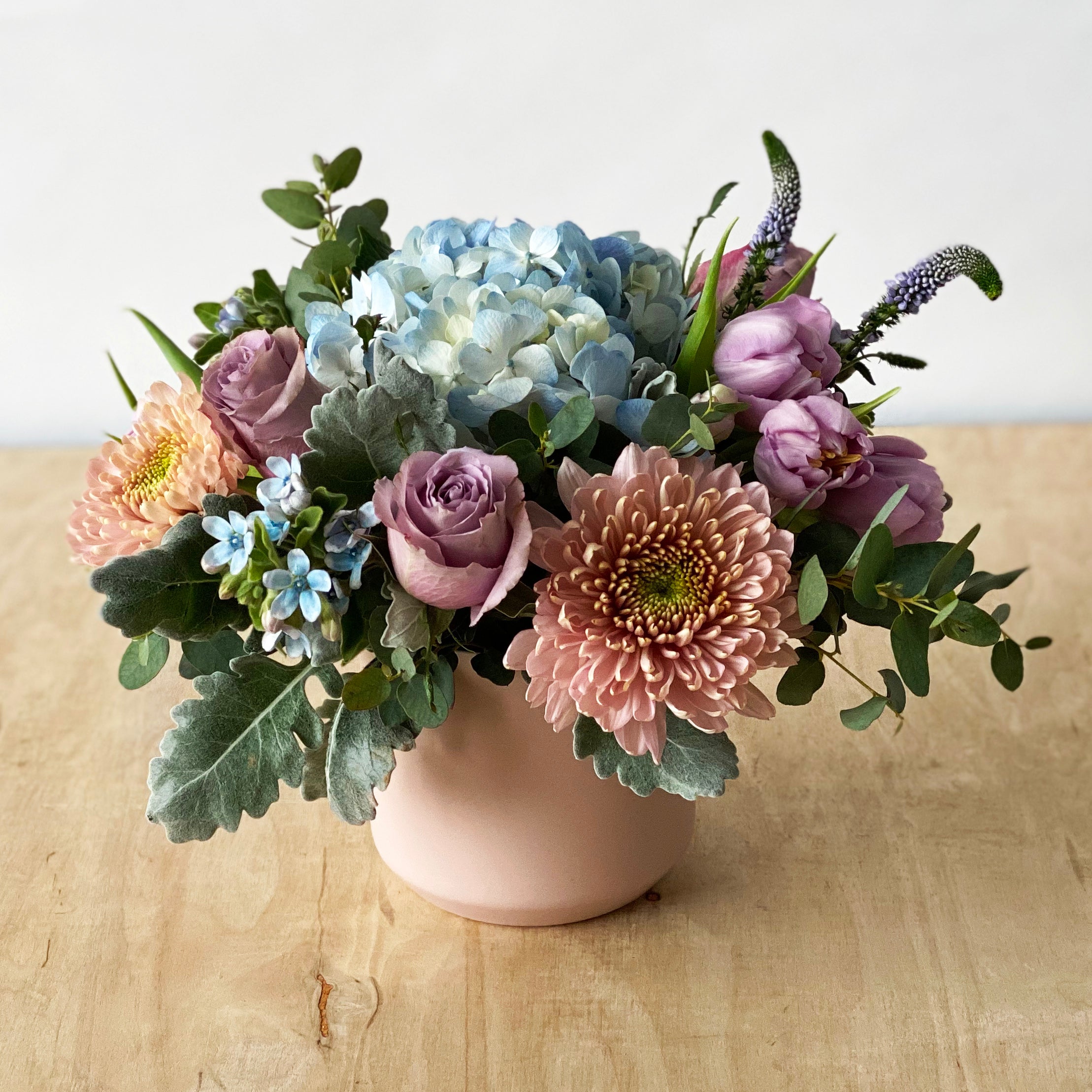 Emerson Floral arrangement in pink vase