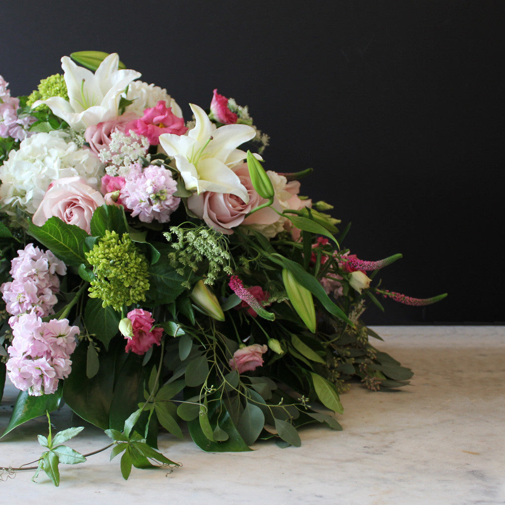 5 Pink Spray-Roses w/ Hypericum & Eucalyptus - Wristlet Corsage in San  Ramon, CA